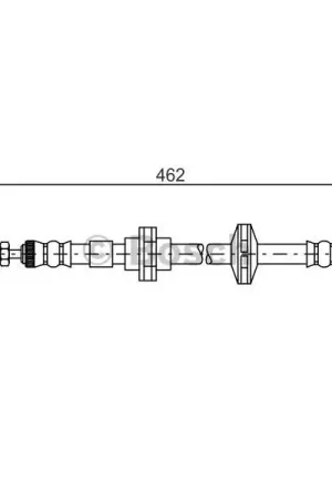 Tubo flexible de frenos BOSCH 1987481565 Garantía Incluida