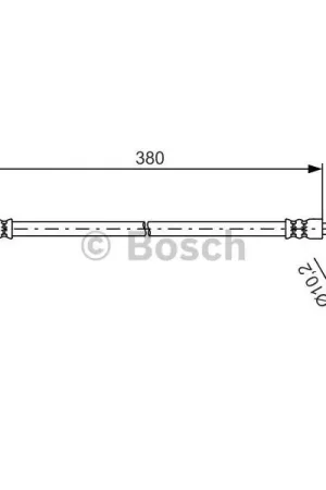 Tubo flexible de frenos BOSCH 1987481623 Ordenar Ahora Mismo