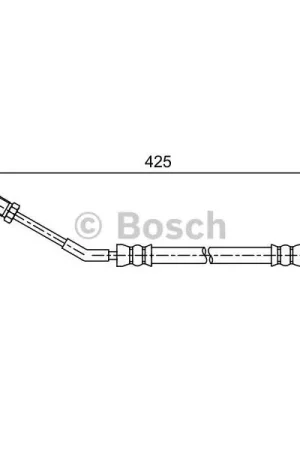 Tubo flexible de frenos BOSCH 1987481579 Mejor Precio