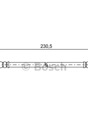 Tubo flexible de frenos BOSCH 1987481599 Precio De Oferta