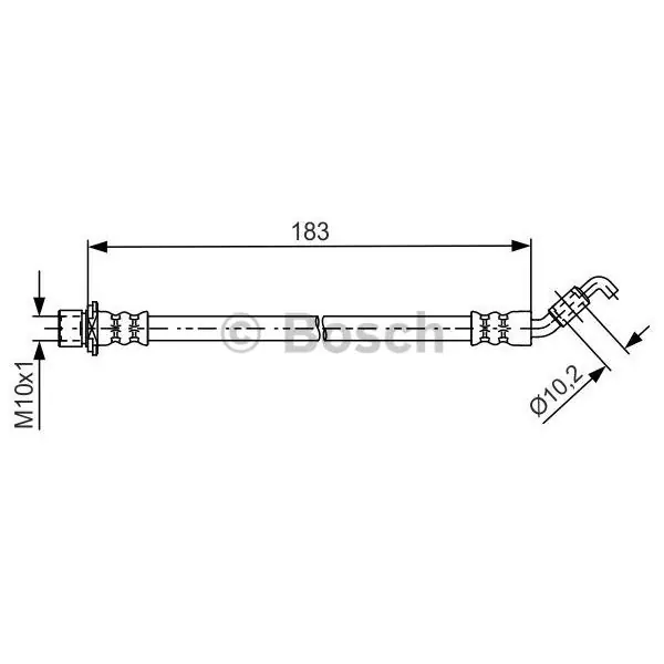 Bestseller Tubo flexible de frenos BOSCH 1987481639