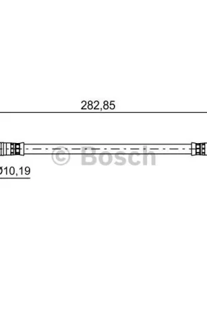 Tubo flexible de frenos BOSCH 1987481643 Favorito De Clientes