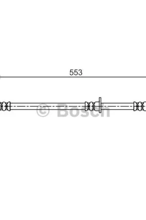 Tubo flexible de frenos BOSCH 1987481710 Oferta