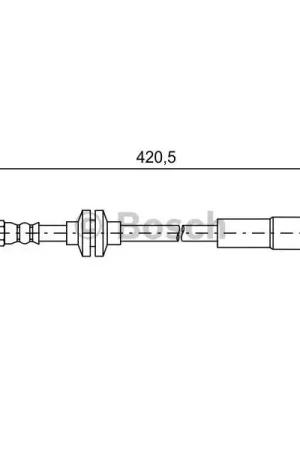 Tubo flexible de frenos BOSCH 1987481739 Oferta Especial