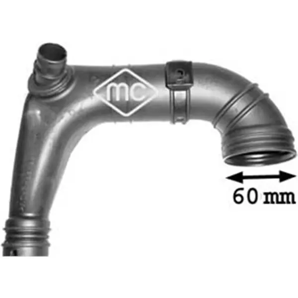 Tubo flexible de aire de sobrealimentación | MC 03865 Moderno
