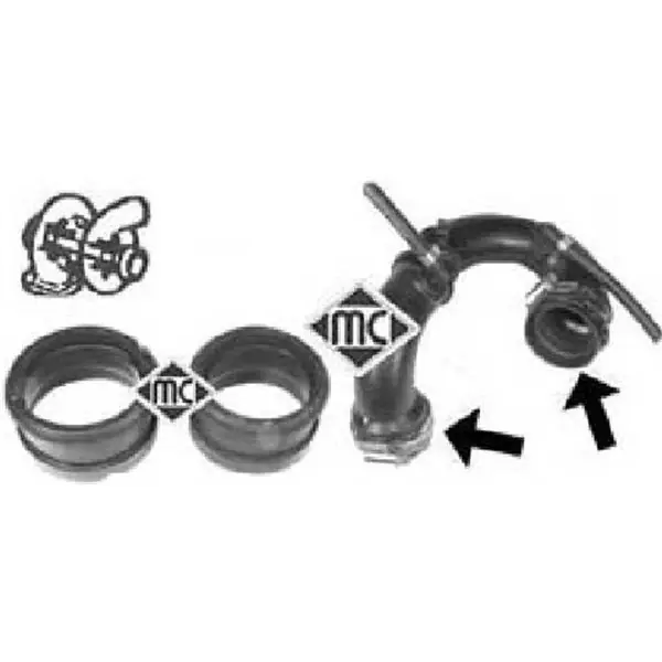 Tubo flexible de aire de sobrealimentación | MC 04642 Disponible Ahora