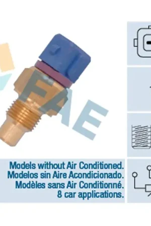 Sensor, temperatura del refrigerante FAE 34435 Auténtico