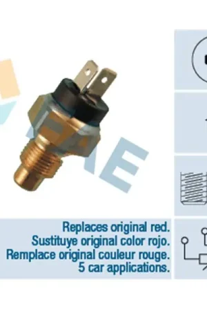 Sensor, temperatura del refrigerante FAE 34030 Súper Precio