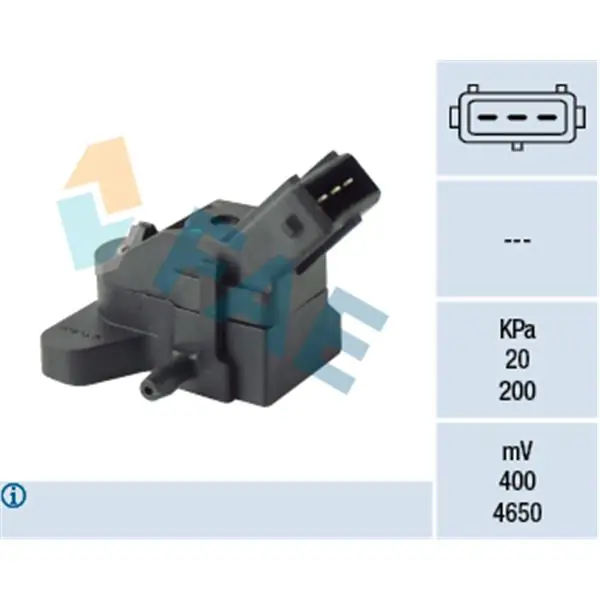 Sensor, presión colector de admisión FAE 15131 No Te Lo Pierdas