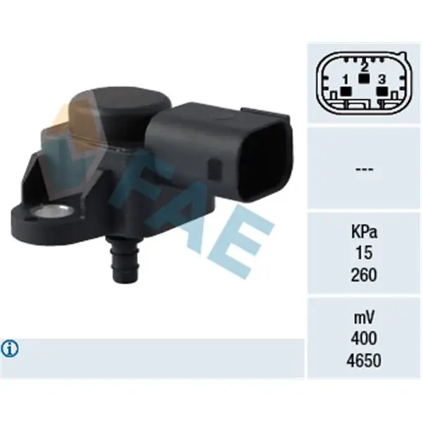 Stock Limitado Sensor, presión colector de admisión FAE 15074
