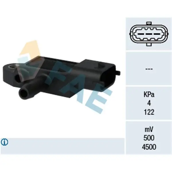 Oferta Especial Sensor, presión gas de escape FAE 16104