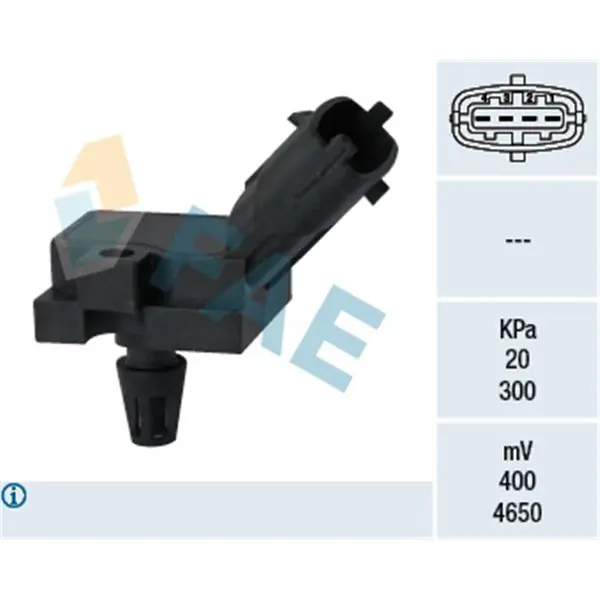 Sensor, presión colector de admisión FAE 15083 Auténtico