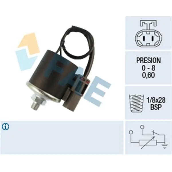 Sensor, presión de aceite FAE 14130 No Te Lo Pierdas