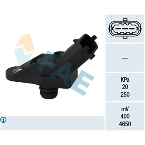 Promoción Sensor, presión colector de admisión FAE 15057