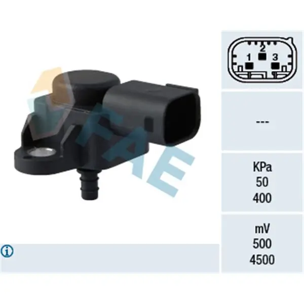 Pedido Al Por Mayor Sensor, presión colector de admisión FAE 15089