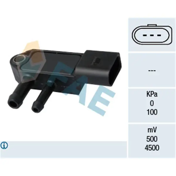 Descuento Sensor, presión gas de escape FAE 16112