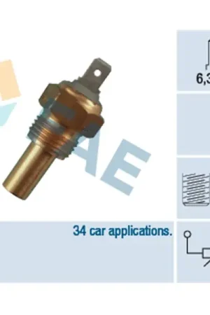 Sensor, temperatura del refrigerante FAE 31360 Exclusivo