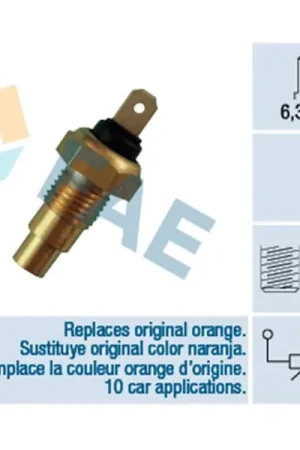 Sensor, temperatura del refrigerante FAE 31520 A Buen Precio
