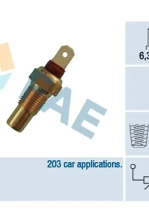Sensor, temperatura del refrigerante FAE 31570 Máxima Calidad