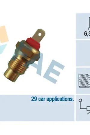 Tendencia Sensor, temperatura del refrigerante FAE 31590