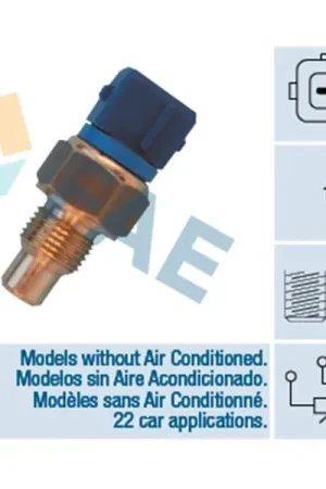 Sensor, temperatura del refrigerante FAE 34460 Mejor Precio