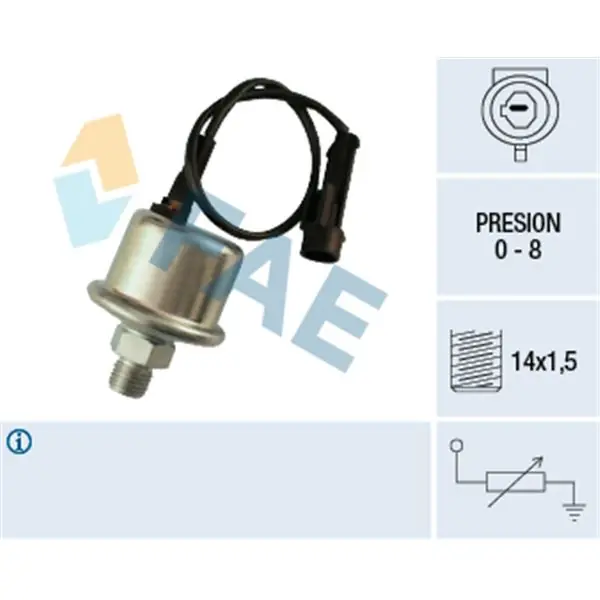 Sensor, presión de aceite FAE 14030 Oferta Flash