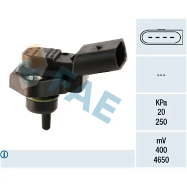 Lujoso Sensor, presión colector de admisión FAE 15030