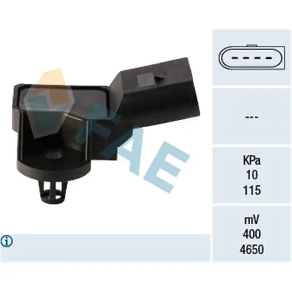 Precio Bajo Sensor, presión colector de admisión FAE 15042