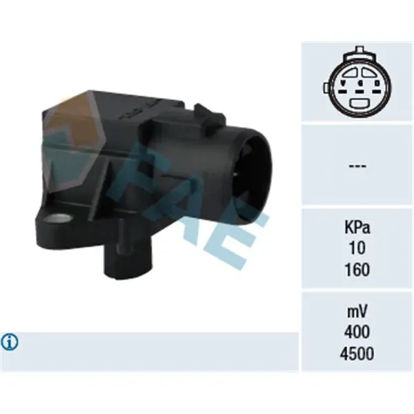 Oferta De Temporada Sensor, presión colector de admisión FAE 15077