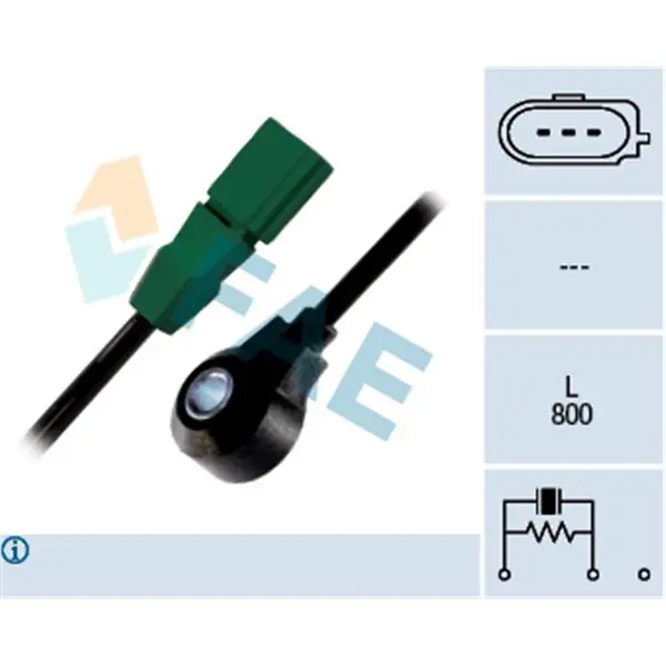Sensor de detonaciones FAE 60184 Rebajas