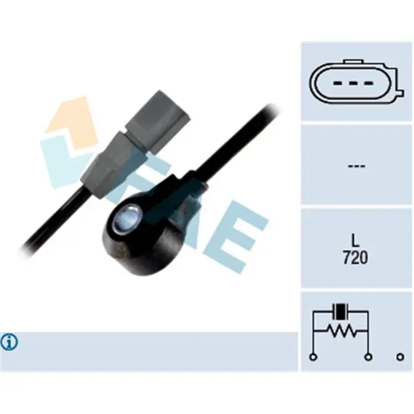 Sensor de detonaciones FAE 60185 Máxima Calidad