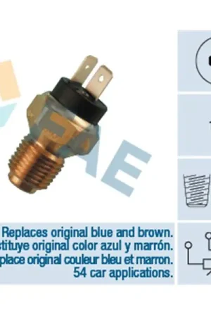 Sensor, temperatura del refrigerante FAE 34060 Devolución Gratuita