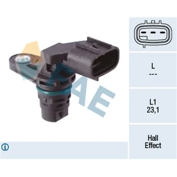 Sensor, posición arbol de levas FAE 79449 Económico