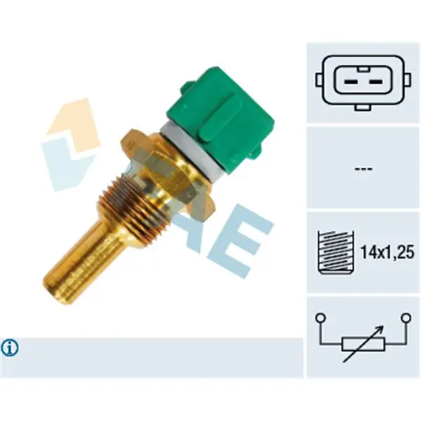 Sensor, temperatura del refrigerante FAE 33190 Garantía Incluida