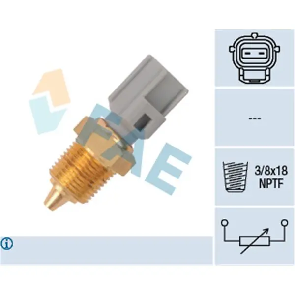 Sensor, temperatura del refrigerante FAE 33425 No Te Lo Pierdas