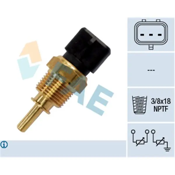 Descuento Sensor, temperatura del refrigerante FAE 33355