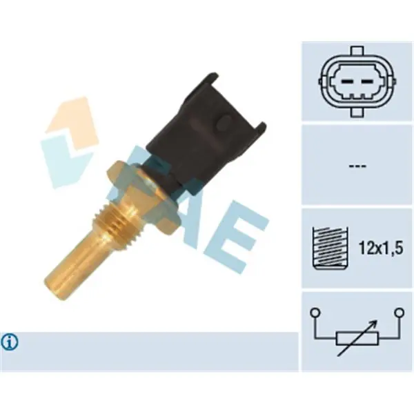 No Te Lo Pierdas Sensor, temperatura del refrigerante FAE 33485
