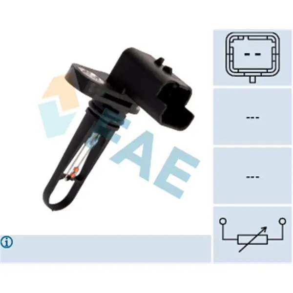 Última Oportunidad Sensor, temperatura del aire de admisión FAE 33509