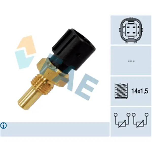 Nueva Colección Sensor, temperatura del refrigerante FAE 33860