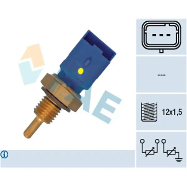 Última Oportunidad Sensor, temperatura del refrigerante FAE 33795