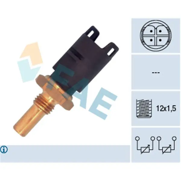 Disponible Ahora Sensor, temperatura del refrigerante FAE 33296