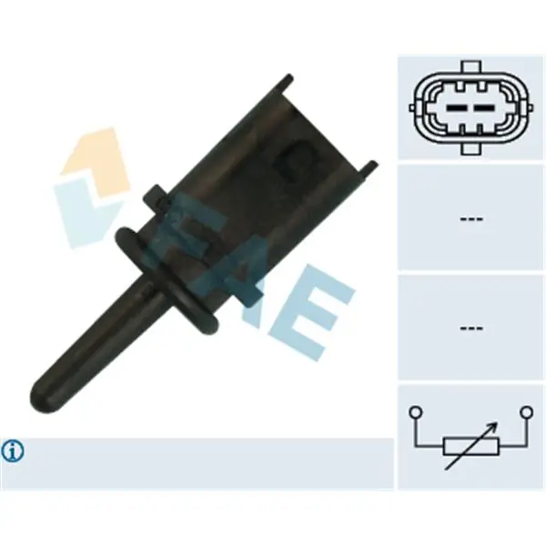 Devolución Gratuita Sensor, temperatura del aire de admisión FAE 33222