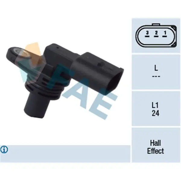 Sensor, posición arbol de levas FAE 79129 Directo De Fábrica