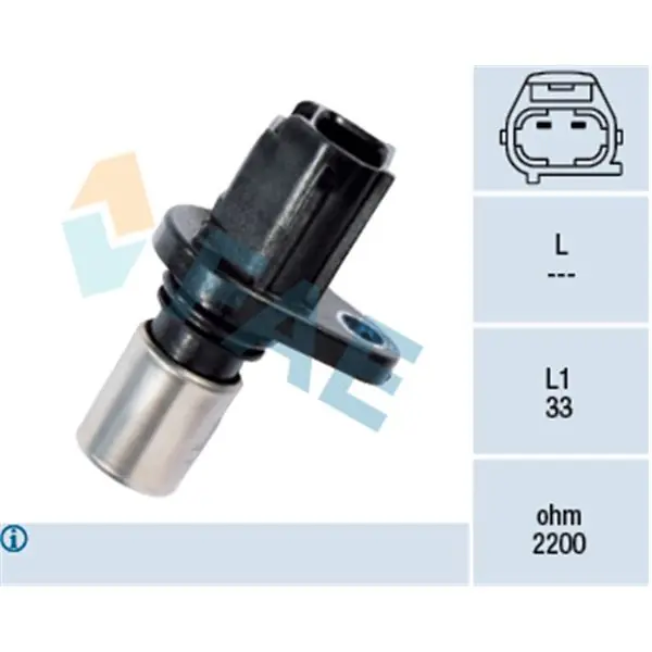 Sensor, posición arbol de levas FAE 79283 Precio Bajo