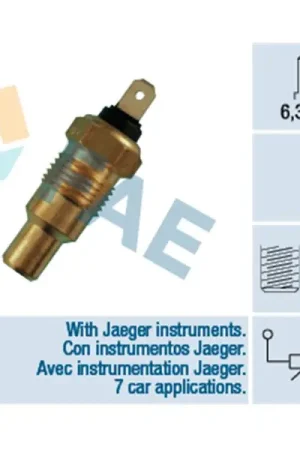 Sensor, temperatura del refrigerante FAE 31400 Marca Reconocida