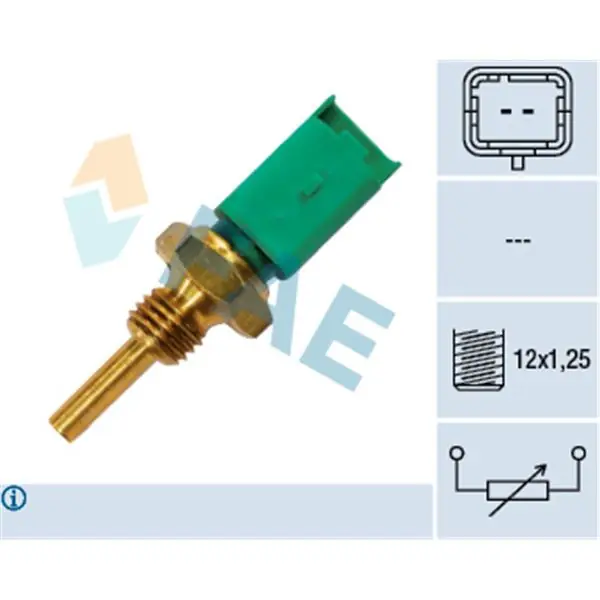 Últimas Unidades Sensor, temperatura del refrigerante FAE 33700