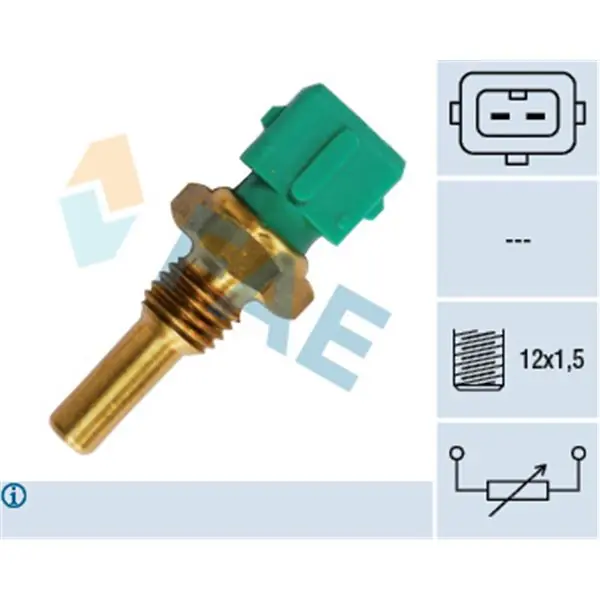 Sensor, temperatura del refrigerante FAE 33600 Rebajas