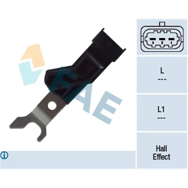 Sensor, posición arbol de levas FAE 79169 Exclusivo