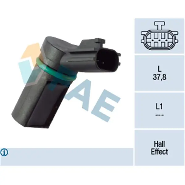 Sensor, posición arbol de levas FAE 79363 Precio Económico