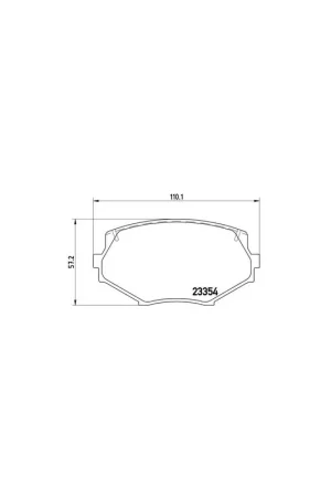 Compra Ahora PASTILLA DE FRENO P49020 BREMBO - MAZDA MIATA I (NA) - Eje delantero